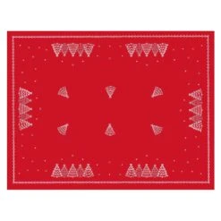 Christmas Tree Embroidered Tablecloths Napkins Fabric Red -Halloween Costumes Store XS6568 top 1600 53648.1571051281.1100.1100