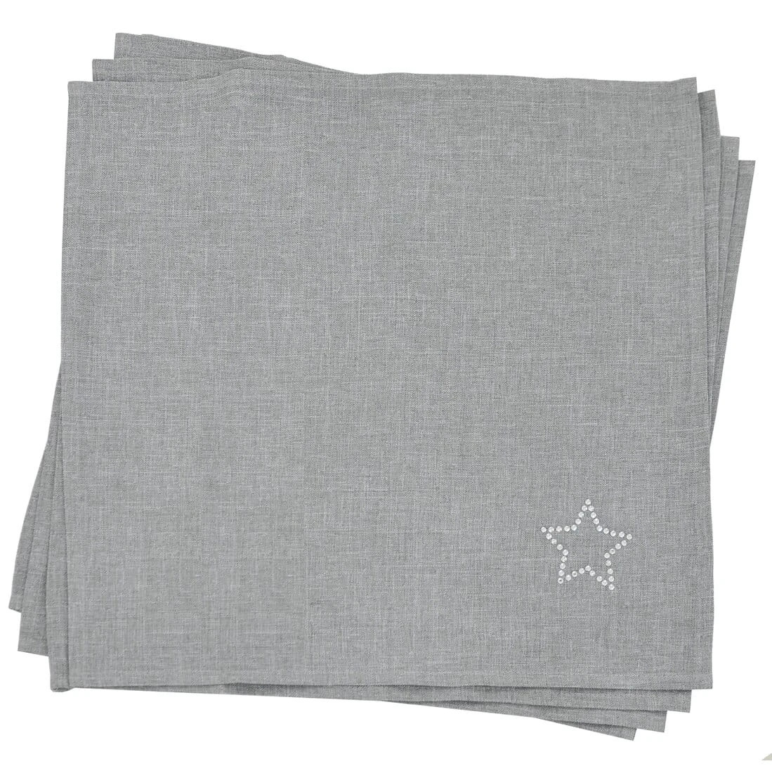 Christmas Reindeer Tablecloths Napkins Diamante Grey Red 9 Christmas Reindeer Tablecloths Napkins Diamante Grey Red - Image 7