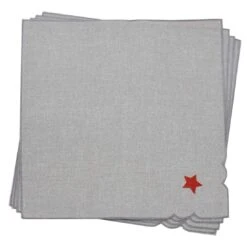 Christmas Presents Tablecloths Napkins Grey Fabric Embroidery -Halloween Costumes Store XS6583 1600 1 18168.1570087829.1100.1100