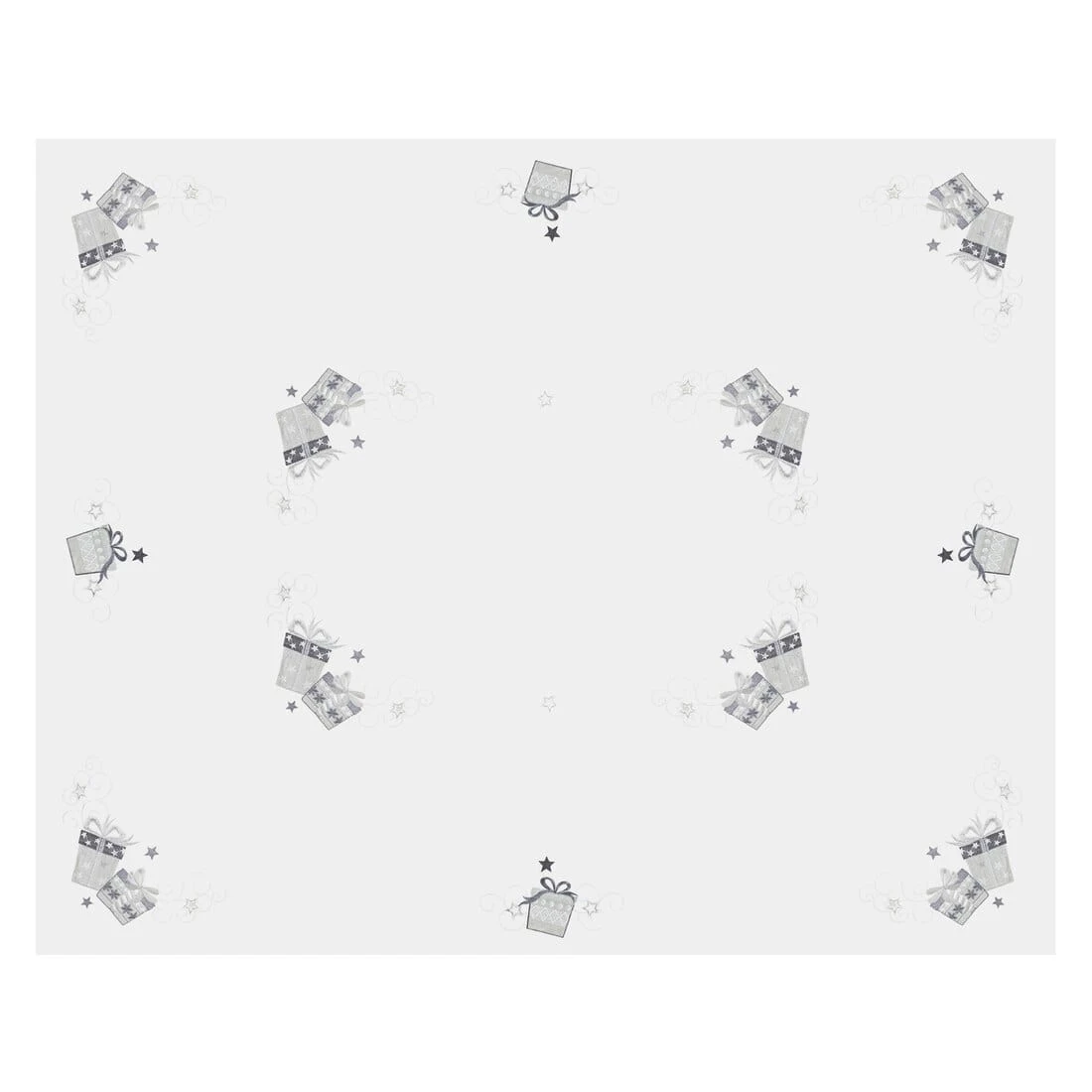 Christmas Presents Tablecloths Napkins White Fabric Embroidery 5 Christmas Presents Tablecloths Napkins White Fabric Embroidery - Image 3