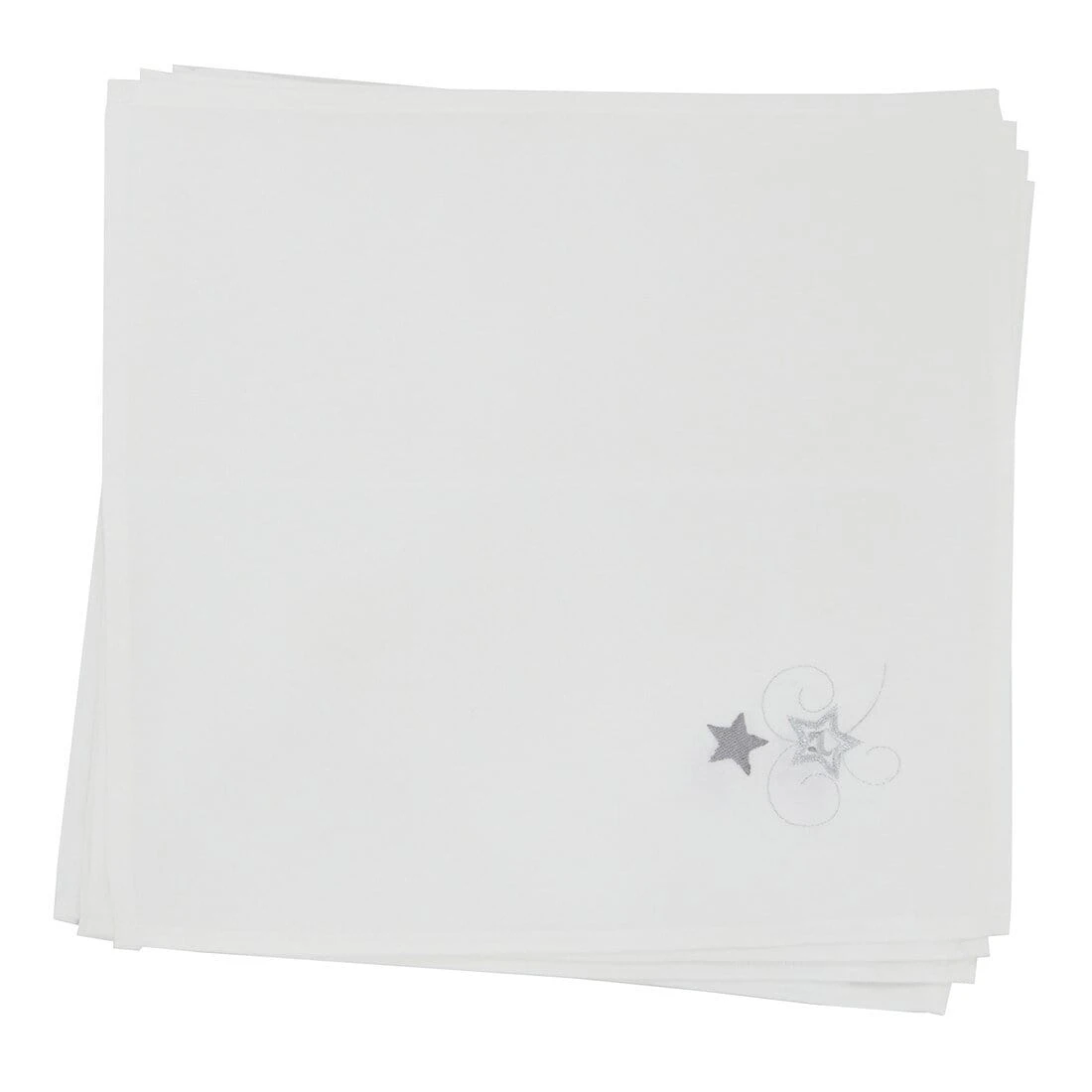 Christmas Presents Tablecloths Napkins White Fabric Embroidery 6 Christmas Presents Tablecloths Napkins White Fabric Embroidery - Image 4