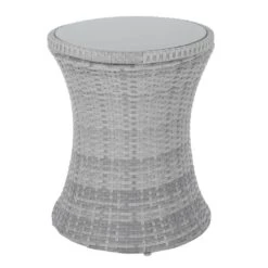 Azuma Drinks Cooler Table Garden Patio Rattan Black Or Grey -Halloween Costumes Store XS6602 1600 4 opt 18398.1584968955.1100.1100