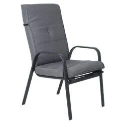 Cadiz 6 Piece Outdoor Dining Set Grey Metal Garden Furniture -Halloween Costumes Store XS6615 1600 3