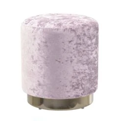 Hodge & Hodge Sophia Stylish Velvet Stool With Gold Base -Halloween Costumes Store XS6634 1600 1 opt 69149.1597141565.1100.1100