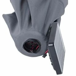 Garden Parasol LED Lights Grey Canopy Patio Umbrella 3m 12 Garden Parasol LED Lights Grey Canopy Patio Umbrella 3m -Halloween Costumes Store XS6637 1600 6 opt 00523.1584532977.1100.1100