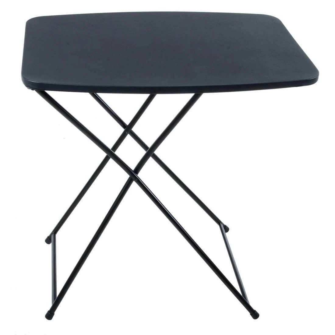 Folding Side Table Black Adustable Picnic Camping Caravan 3 Folding Side Table Black Adustable Picnic Camping Caravan