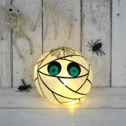 Light Up Crackle Ball Halloween Decoration LED Ornament 15cm -Halloween Costumes Store XS6674 LS 1600 1 opt 82976.1599041975.1100.1100