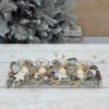 Wooden Candle Holder Christmas Decoration Silver Twigs 40cm -Halloween Costumes Store XS6686 LS 3 opt