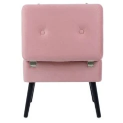 Suitcase Storage Stool Velvet Seat Black Legs Silver Clasps 11 Suitcase Storage Stool Velvet Seat Black Legs Silver Clasps -Halloween Costumes Store XS6693 1600 4 opt 08227.1599219086.1100.1100