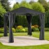 Azuma Gazebo Garden Pavillion Party Tent Curtains Marquee 3m 1 Azuma Gazebo Garden Pavillion Party Tent Curtains Marquee 3m -Halloween Costumes Store XS6942 1600 1