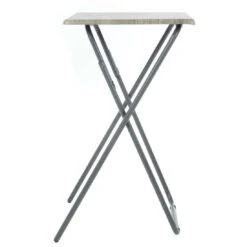 Folding Side Table TV Dinner Portable Bedside Coffee Grey Black -Halloween Costumes Store XS6944 1600 2 opt 30208.1604574763.1100.1100