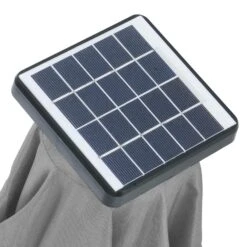 Azuma 3m Square Parasol Solar LED Lights Offset Garden Canopy -Halloween Costumes Store XS6954 1600 11