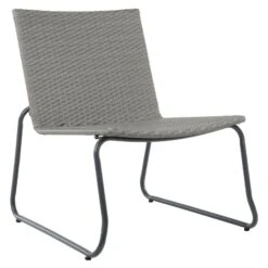 Azuma Como Garden Bistro Set Grey Chairs Table Rattan Weave -Halloween Costumes Store XS6958 1600 3