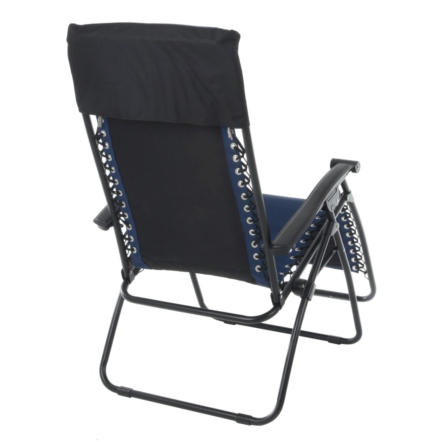 Padded Garden Recliner Relaxer 2 Tone Blue Zero Gravity Chair Garden Seat 7 Padded Garden Recliner Relaxer 2 Tone Blue Zero Gravity Chair Garden Seat - Image 5
