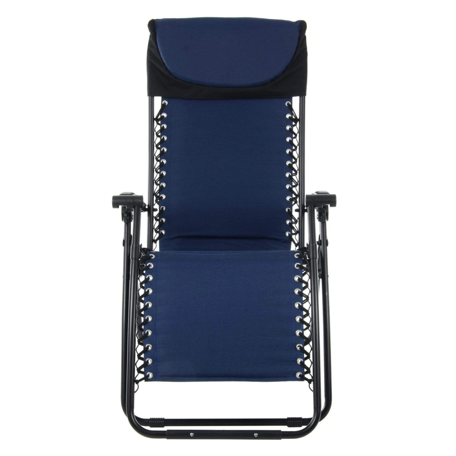 Padded Garden Recliner Relaxer 2 Tone Blue Zero Gravity Chair Garden Seat 8 Padded Garden Recliner Relaxer 2 Tone Blue Zero Gravity Chair Garden Seat - Image 6