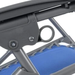 Garden Recliner Chair French Blue Zero Gravity Relaxer Textilene -Halloween Costumes Store XS6961 1600 8