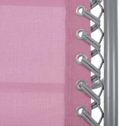 Garden Recliner Chair Wild Rose Pink Zero Gravity Relaxer Texteline -Halloween Costumes Store XS6964 1600 6