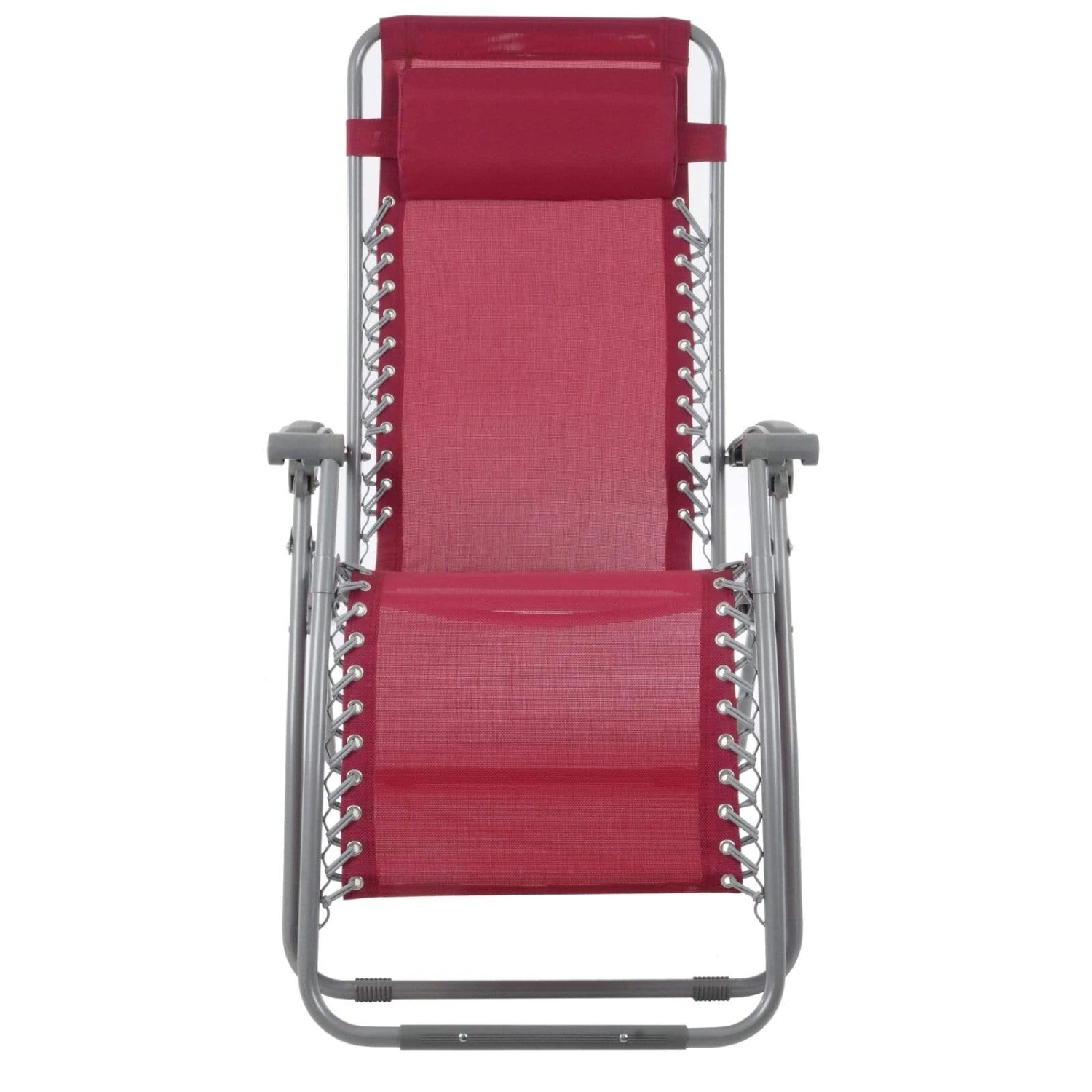 Garden Recliner Chair Persian Red Zero Gravity Relaxer Texteline 8 Garden Recliner Chair Persian Red Zero Gravity Relaxer Texteline - Image 6
