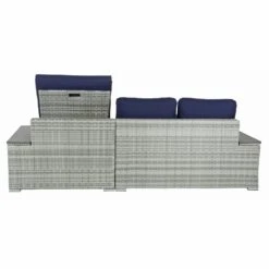 Azuma Grey Rattan Garden Sofa Set Recliner Lounger Tivoli -Halloween Costumes Store XS6987 1600 3