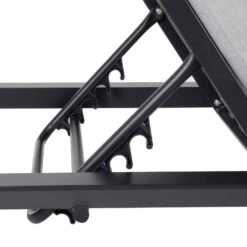 Azuma Grey Sun Lounger Set Garden Recliners Table Aluminium -Halloween Costumes Store XS7017 1600 5 opt