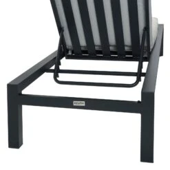 Azuma Grey Sun Lounger Set Garden Recliners Table Aluminium -Halloween Costumes Store XS7017 1600 6 opt