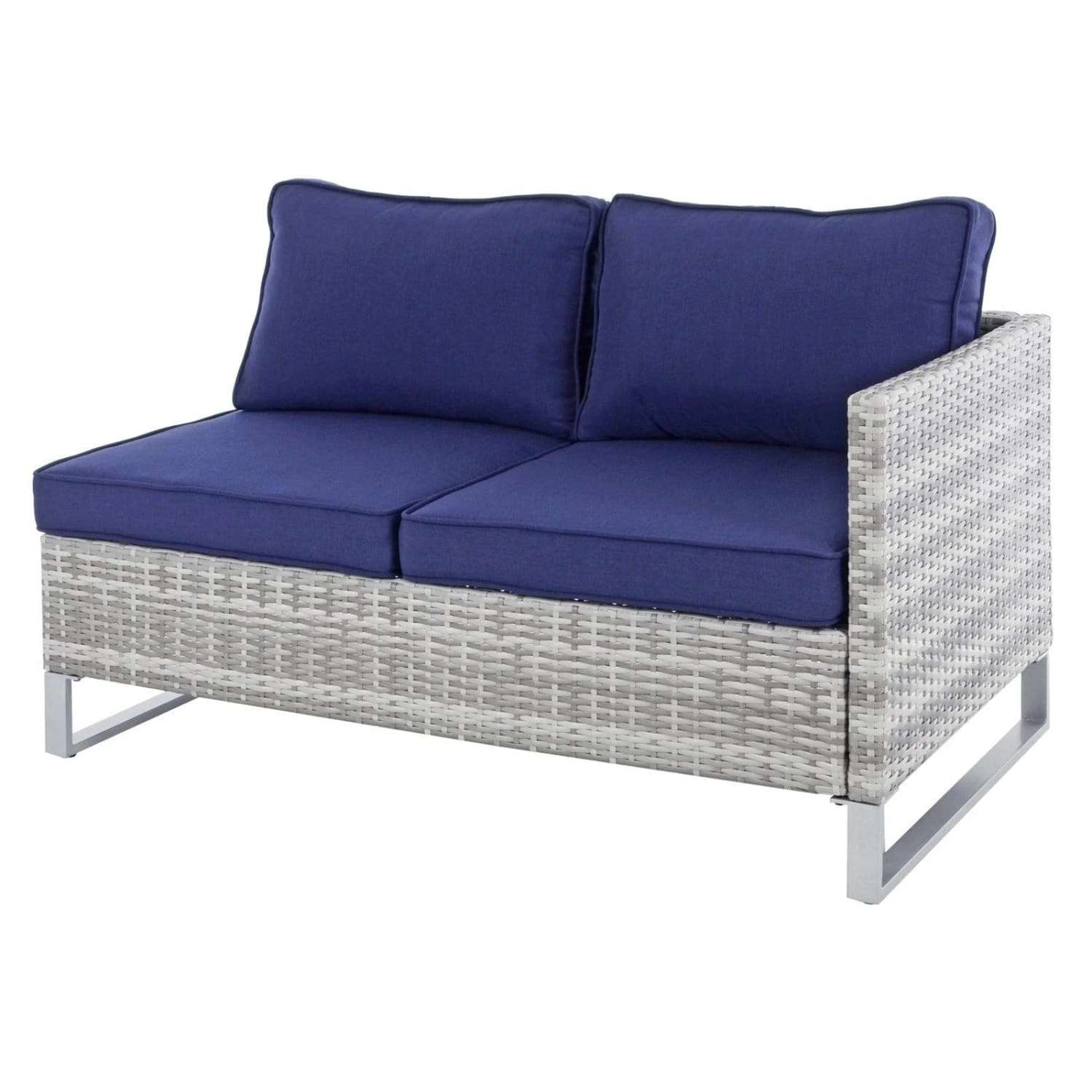 Treviso Garden Sofa Set Grey Rattan Coffee Table Ottoman 8 Treviso Garden Sofa Set Grey Rattan Coffee Table Ottoman - Image 6