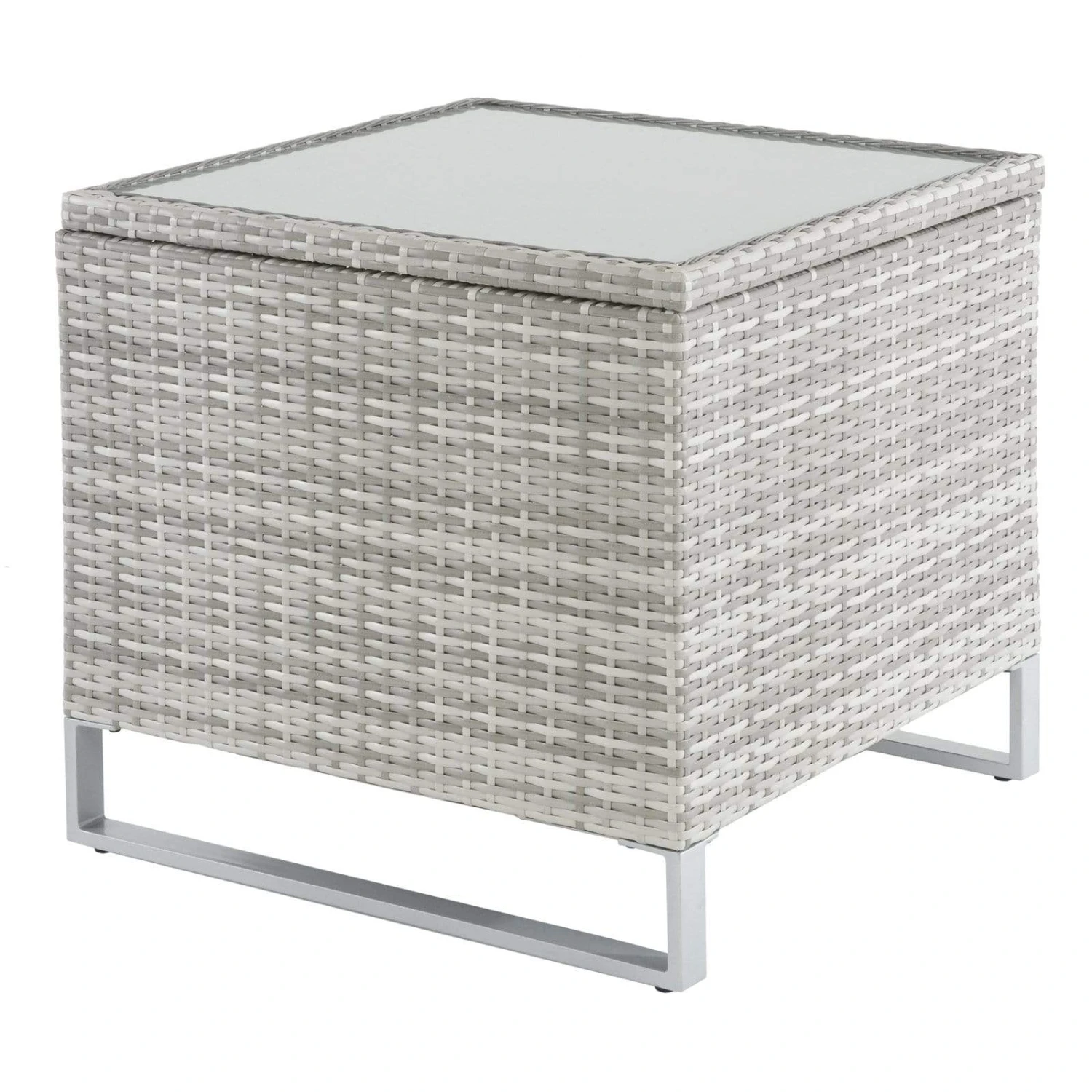 Treviso Garden Sofa Set Grey Rattan Coffee Table Ottoman 10 Treviso Garden Sofa Set Grey Rattan Coffee Table Ottoman - Image 8