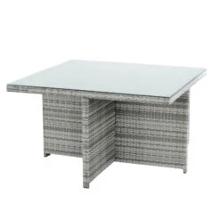 Azuma Grey Rattan Garden Cube Set Table Chairs Stools Monza 15 Azuma Grey Rattan Garden Cube Set Table Chairs Stools Monza -Halloween Costumes Store XS7058 1600 3