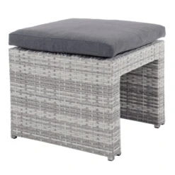 Azuma Varenna Garden Sofa Set Grey Rattan Coffee Table Stools 19 Azuma Varenna Garden Sofa Set Grey Rattan Coffee Table Stools -Halloween Costumes Store XS7074 1600 6