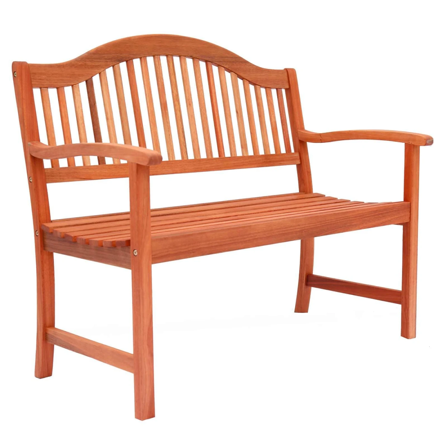 Azuma Wooden Bench 2 Seat Garden Hardwood Furniture 4 Azuma Wooden Bench 2 Seat Garden Hardwood Furniture - Image 2