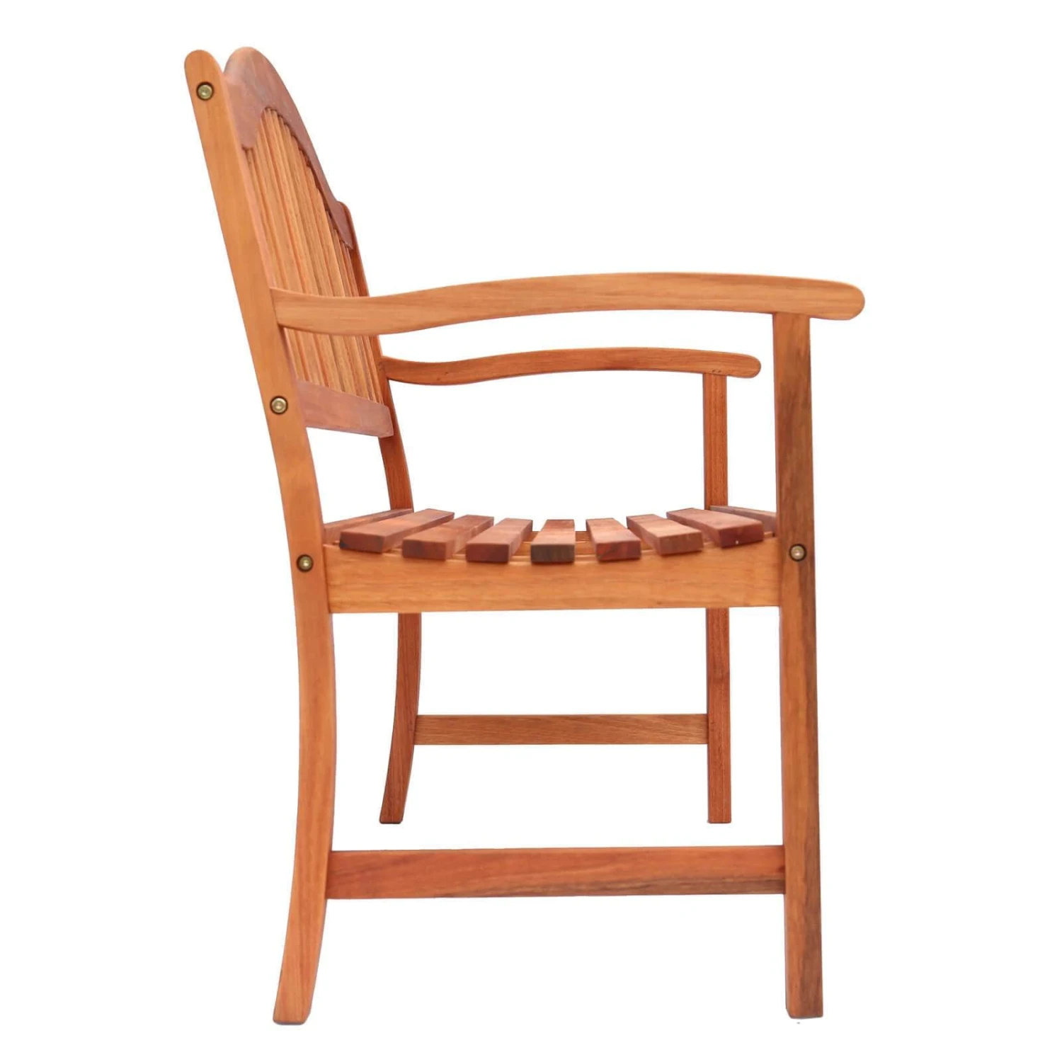 Azuma Wooden Bench 2 Seat Garden Hardwood Furniture 5 Azuma Wooden Bench 2 Seat Garden Hardwood Furniture - Image 3