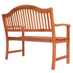 Azuma Wooden Bench 2 Seat Garden Hardwood Furniture 11 Azuma Wooden Bench 2 Seat Garden Hardwood Furniture -Halloween Costumes Store XS7094 1600 4