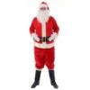 Deluxe 8 Piece Santa Suit Christmas Costume Festive Party -Halloween Costumes Store XS7097 opt