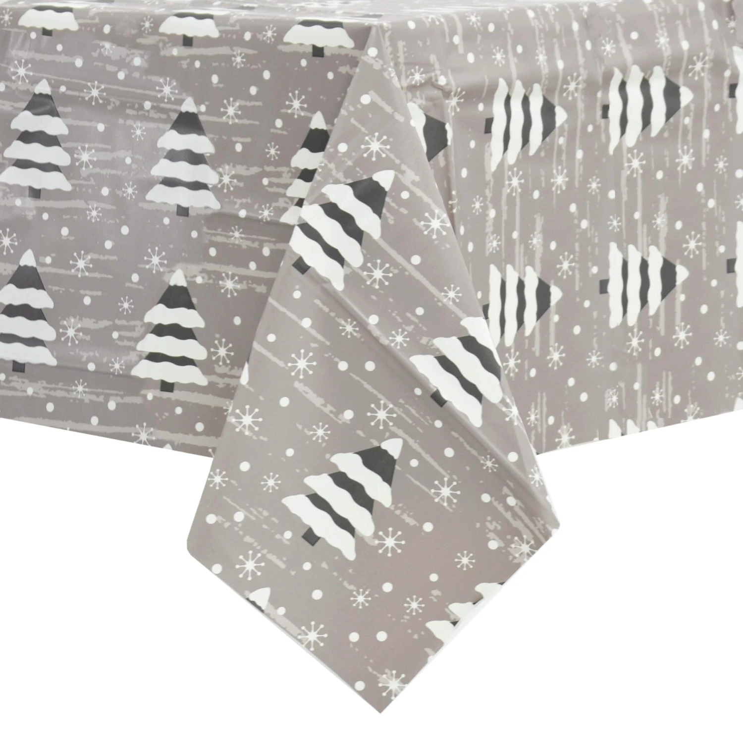 Christmas Tablecloth PVC Wipe Clean Xmas Table Cover 7 Christmas Tablecloth PVC Wipe Clean Xmas Table Cover - Image 5