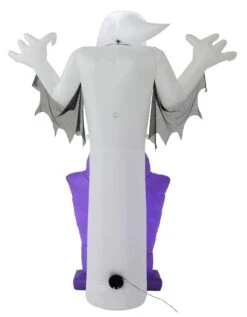 7ft Light Up Inflatable Ghost Halloween Party Decoration 9 7ft Light Up Inflatable Ghost Halloween Party Decoration -Halloween Costumes Store XS7212 3 opt
