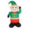 4ft Light Up Inflatable Elf Christmas Party Decoration -Halloween Costumes Store XS7214 1 opt