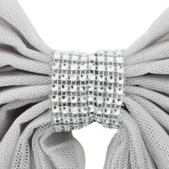 Christmas Door Bow Decoration Diamante Tie Red Silver 14 Christmas Door Bow Decoration Diamante Tie Red Silver -Halloween Costumes Store XS7225 2 opt