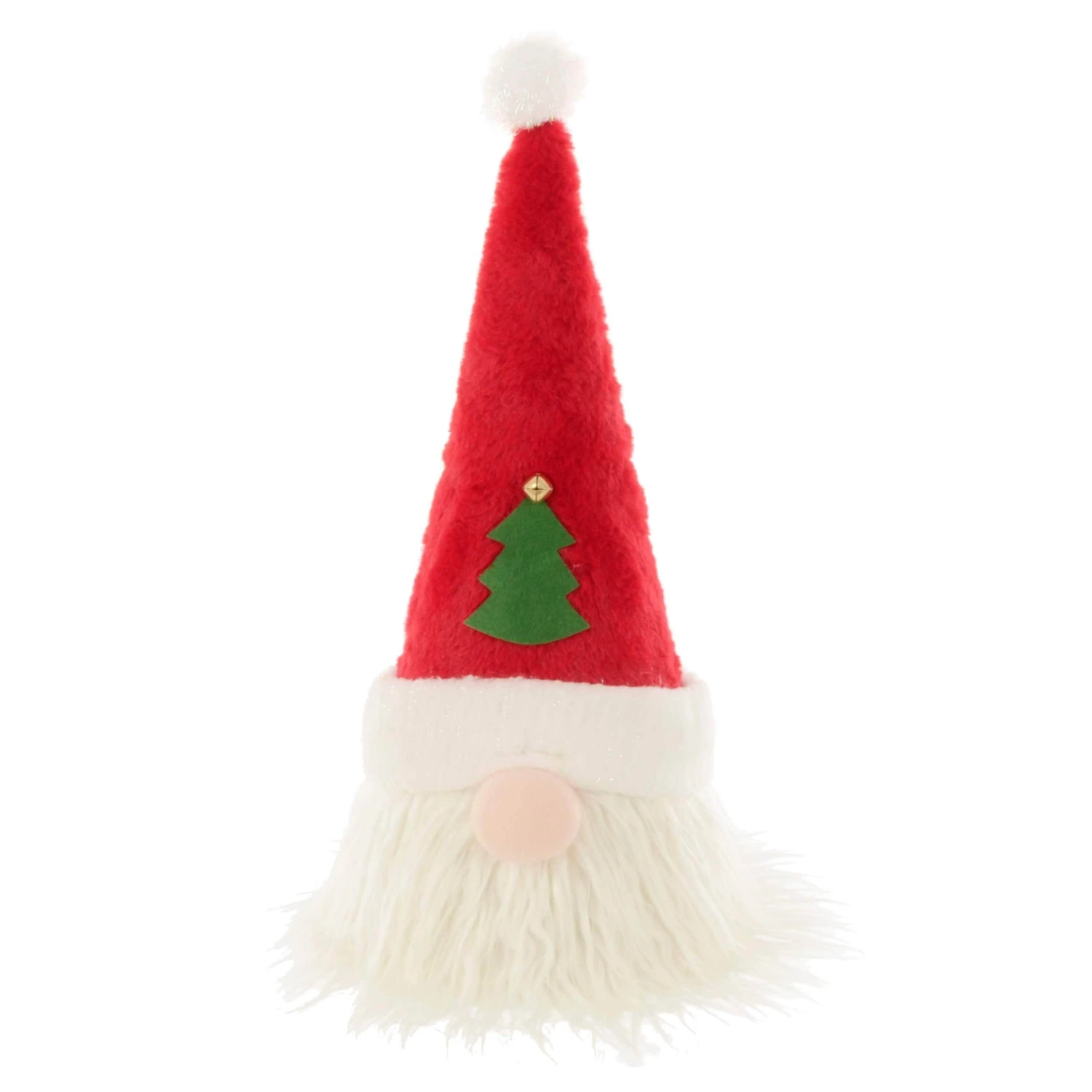 Novelty Christmas Tree Topper Santa Snowman Fabric Cone Hat 48cm 7 Novelty Christmas Tree Topper Santa Snowman Fabric Cone Hat 48cm - Image 5