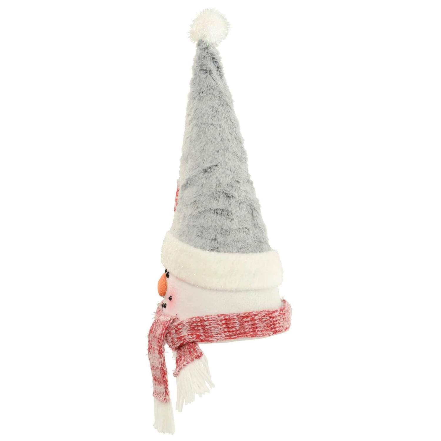 Novelty Christmas Tree Topper Santa Snowman Fabric Cone Hat 48cm 6 Novelty Christmas Tree Topper Santa Snowman Fabric Cone Hat 48cm - Image 4
