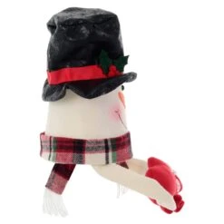 Novelty Christmas Tree Hugger Topper Bendy Arms Elf Santa Snowman -Halloween Costumes Store XS7239 2 opt