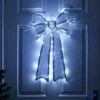 Light Up Christmas Door Bow Decoration Glitter 60cm 1 Light Up Christmas Door Bow Decoration Glitter 60cm -Halloween Costumes Store XS7276 LS 2 opt