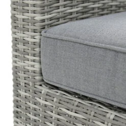 Havana Garden Dining Set Grey Rattan 3 Seater Sofas Table Stools -Halloween Costumes Store XS7333 9 opt