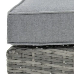 Casares Garden Sofa Suite Grey Rattan Day Bed Rising Table -Halloween Costumes Store XS7343 12 opt