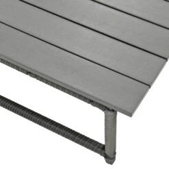 Casares Garden Sofa Suite Grey Rattan Day Bed Rising Table -Halloween Costumes Store XS7343 9 opt