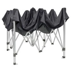 3M Gazebo Full Set Outdoor Grey Canopy Shelter Walls Storage -Halloween Costumes Store XS7351 8 opt b46cda13 6c32 433e 8cd7 da3472d4f9f9