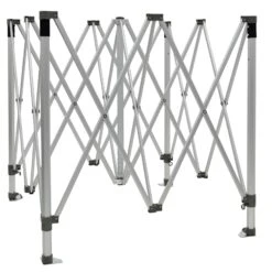 Azuma Ultimate Gazebo Pop Up Garden Marquee Sports Shelter Grey 3m -Halloween Costumes Store XS7351 9 opt