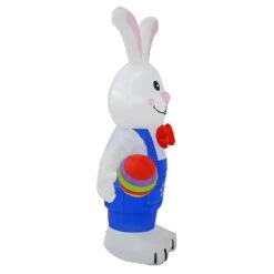 6ft Easter Bunny Egg Light Up Inflatable Party Decoration -Halloween Costumes Store XS7365 2 opt