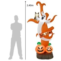 8ft LED Inflatable Tree Ghost Pumpkin Halloween Party Decoration -Halloween Costumes Store XS7368 5 opt