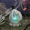 Skeleton Hand LED Crackle Glass Ball Halloween Decoration 20cm -Halloween Costumes Store XS7408 LS 1 opt