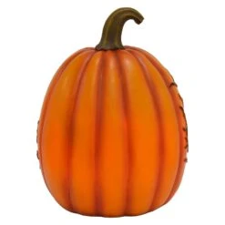 LED Pumpkin House Ghoulish Greetings Halloween Decoration 19cm -Halloween Costumes Store XS7410 5 opt